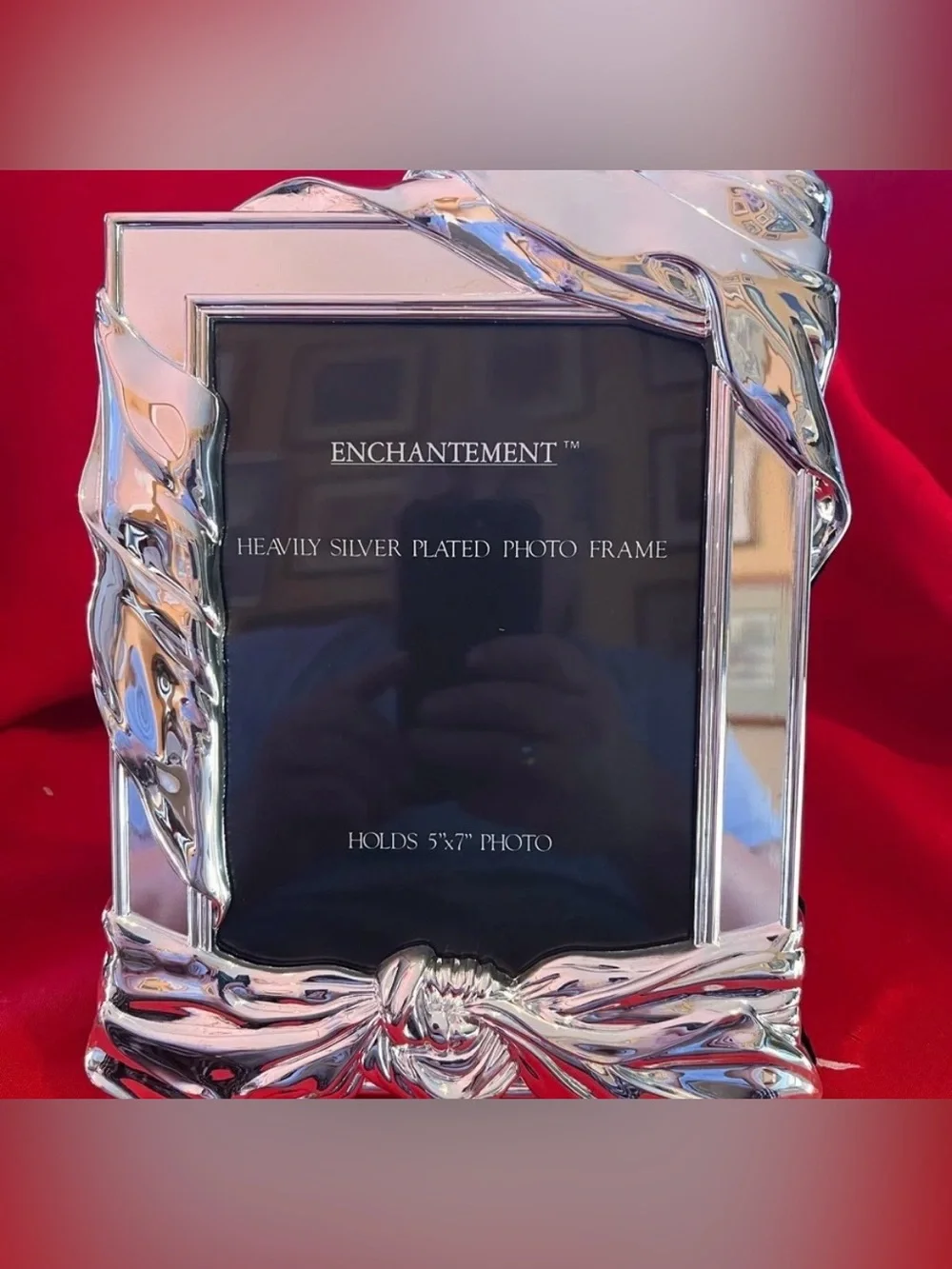 Godinger Silver Plated Decorative 5x7 Photo Frame